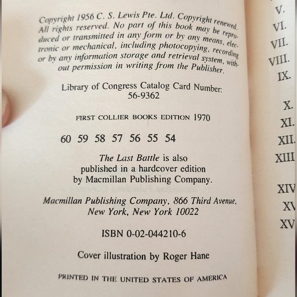 Chronicals of Narnia Vintage 1970's Box set 7 books total - Picture 7 of 7